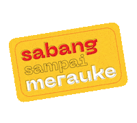 permiasnasional indonesia merauke sabang permias Sticker