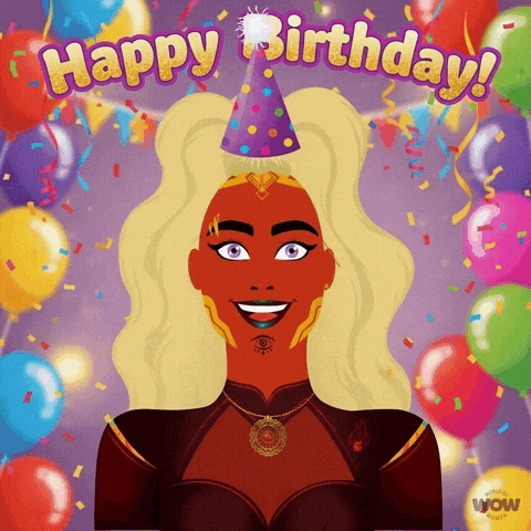 Happy Birthday Wow GIF by World Of Women
