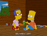 Yell Season 17 GIF by The Simpsons