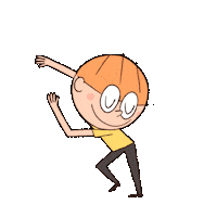 Happy Dance Sticker by TheGlowAnimation