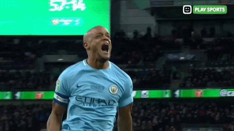 Happy Manchester City GIF by Play Sports