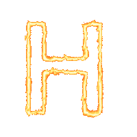 H Fire Sticker by YSL Beauty