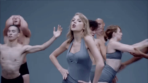 taylor swift dancing GIF