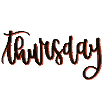 LauraMorgado week thursday days semana Sticker