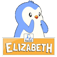 Penguin Elizabeth Sticker by Pudgy Penguins