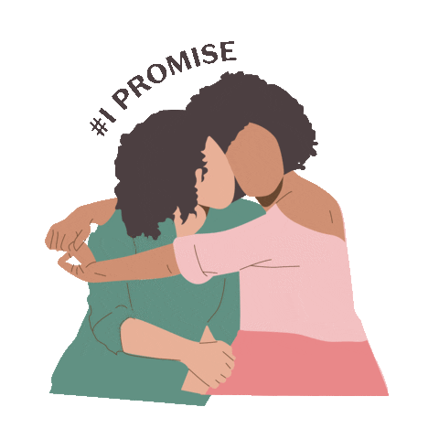 Friends Hug Sticker by Gala of Grace