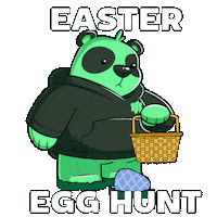 Easter Bunny Spring Sticker by SuperVerse