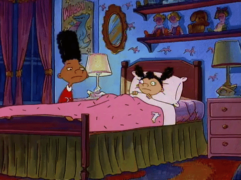 hey arnold nick splat GIF