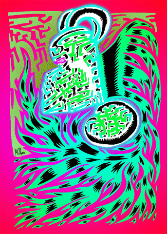 Art Demon GIF by Miron