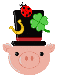 Happy New Year Illustration Sticker by patriciaoettel.illustration