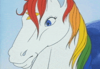 talking rainbow brite GIF