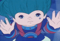 sad rainbow brite GIF
