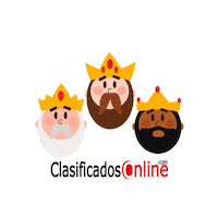 Feliz Navidad Santa Sticker by Clasificados Online