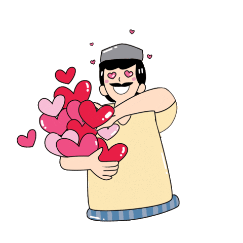 Valentine Love Sticker by Aplikasi Super