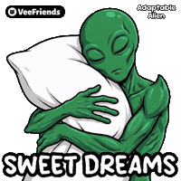 Sweet Dreams Hug Sticker by VeeFriends