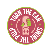 Cans Rhubarb Sticker by Square Root Soda