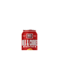 Milk And Cookies Brewery Sticker by Ross Brewing