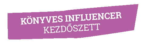 Konyves Influencer Sticker by Antikvarium.Hu