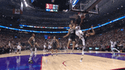 Yell Regular Season GIF by NBA