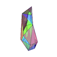 Mesmerizing 3-D Sticker by Vince Mckelvie