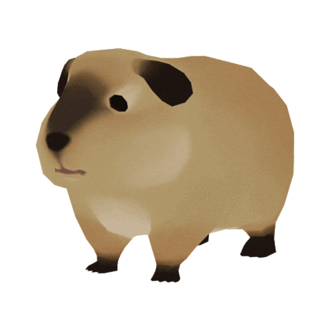 Guineapig Forester Sticker