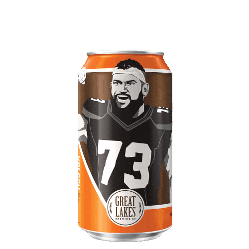 Football Cleveland Sticker by Great Lakes Brewing Co