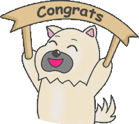 congratulation Sticker by AridenaOSD