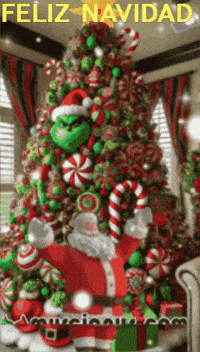Feliz Navidad Santa GIF by Murcianys LLC