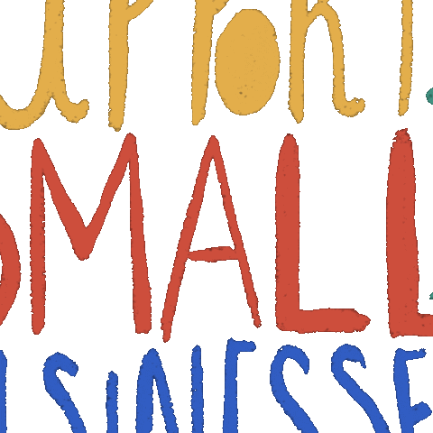 Support Small Businesses Sticker