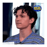 Tom Holland Smiling Sticker by Sou Eu Na Vida