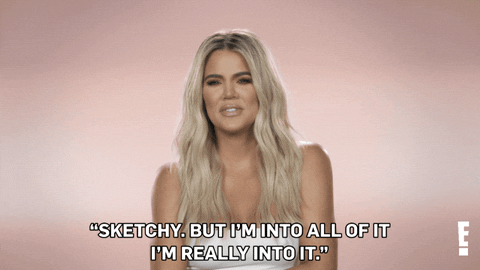 keeping up with the kardashians sketch GIF by E!