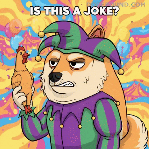 Is This A Joke No GIF by Doge Pound