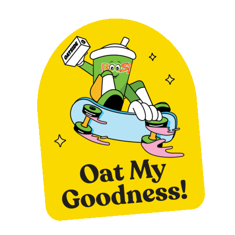 Oat Milk Smoothie Sticker by Boost Juice Bars Malaysia