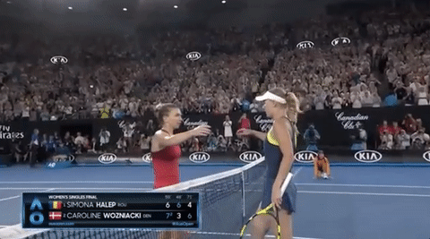 simona halep tennis GIF by Australian Open