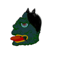 11m1_ari mask hannya elmonari Sticker