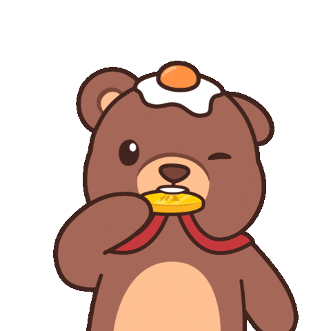 Teddy Bear Win Sticker by BEARISH