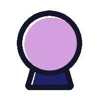 Crystal Ball Energy Sticker by Sanctuary