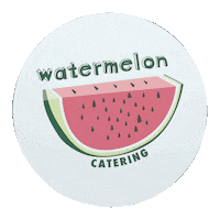WatermelonCatering watermelon watermelon catering watermeloncatering watermelon aberdeen Sticker