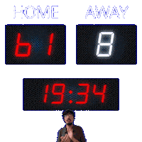 8 Away Sticker