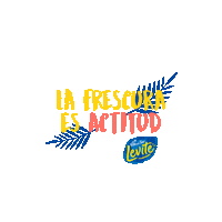 Actitud Frescura Sticker by Levité