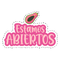Abierto Sticker by Corpimca
