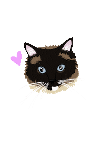 Bailey Pet Portrait Sticker by HeARTs Speak