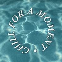 M-a-ex summer blue water chill GIF