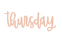 Thursday Sticker