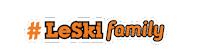 leskiclub leski Sticker