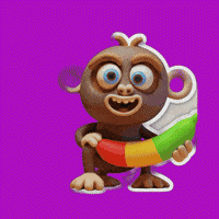Hungry Banana GIF