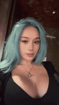Cute Girl Twitch GIF
