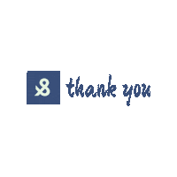 Thankyou Sticker by kasparund