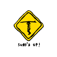 surfs up beach Sticker by Aerie