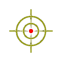 Target Airsoft Sticker